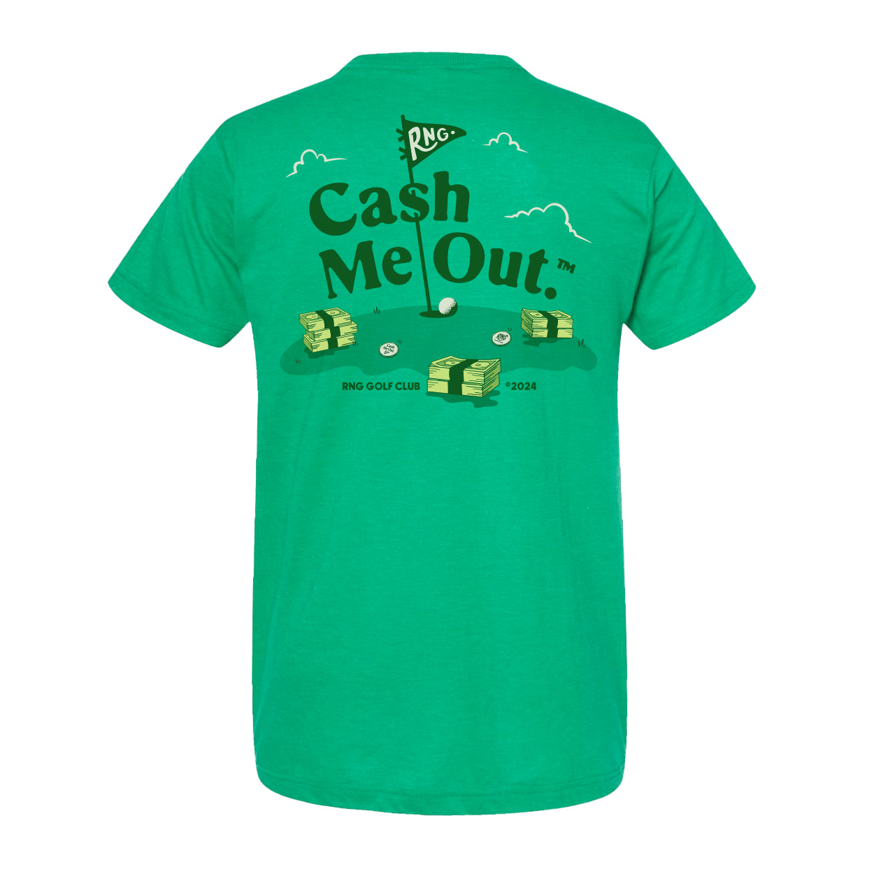 ATM Tee (Heather Green)